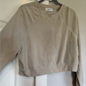 3/$20 Carly Jean Los Angeles Cream Crew Neck Sweater